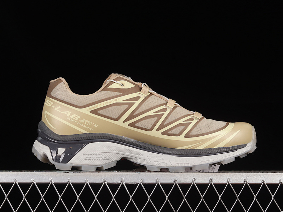 On Running [416410-22]-[XT 6 FOR DSM GAOKE DUANJI OUTDOOR CASUAL KHAKI/YELLOW]-[WOMAN:36-39]-[MAN:40-46.5] - Image 15