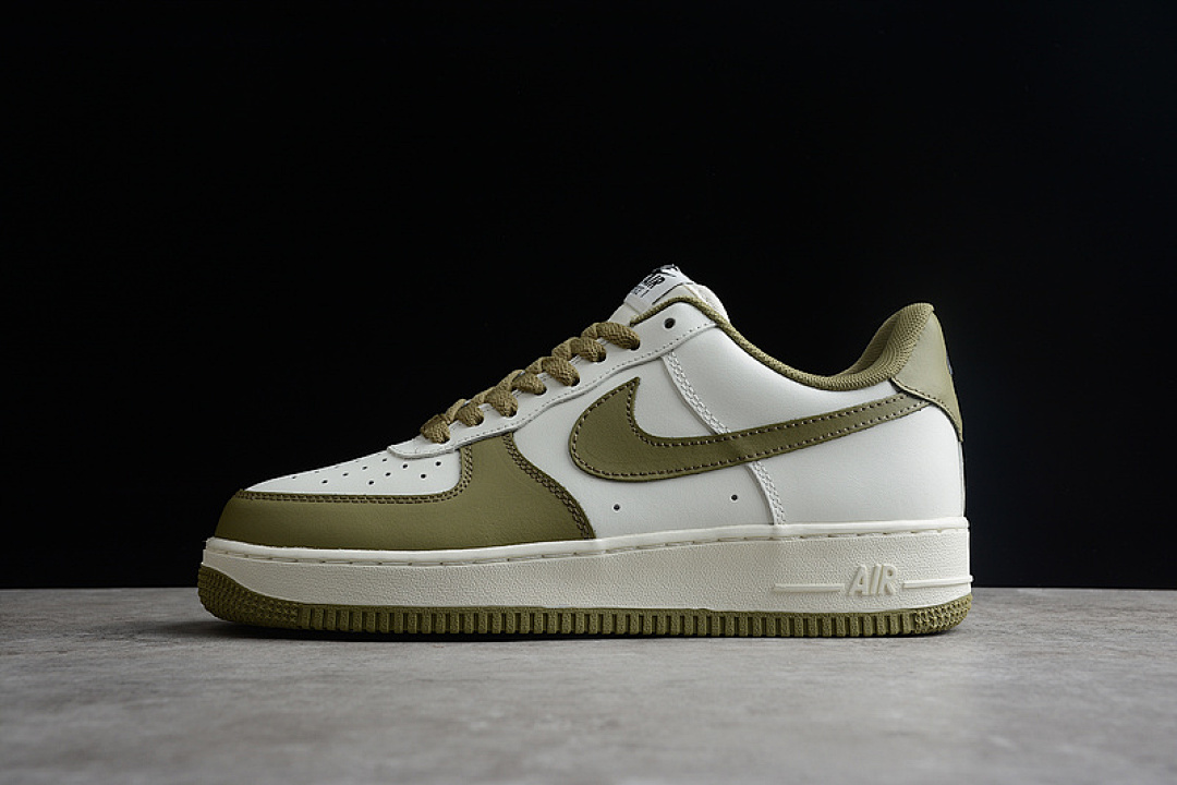 Nike [DD7798-176]-[AIR FORCE 1 LOW 07 WHITE/WHITE/GREEN]-[WOMAN:36-39]-[MAN:40-45], photo 1
