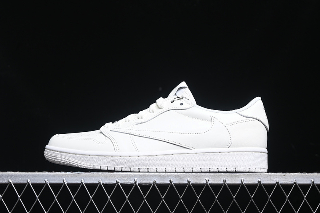 Jordan [TD1228-111]-[TRAVIS SCOTT X AIR JORDAN 1 RETRO LOW OG SP WHITE/WHITE]-[MAN:40-47.5], photo 1