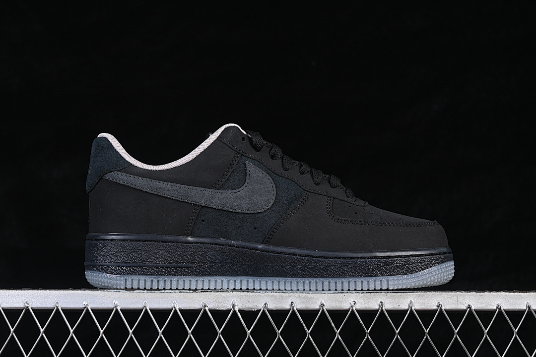 Nike [IQ9791-001]-[AIR FORCE 1 07 LOW BLACK/GREY]-[WOMAN:36-39]-[MAN:40-45] - Image 16