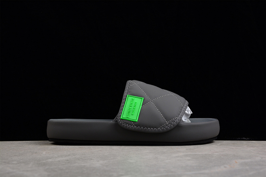 Bottega Veneta [B*V 2022 VELCRO SLIPPERS DARK GREY/DARK GREY]-[MAN:39-45] - Image 13