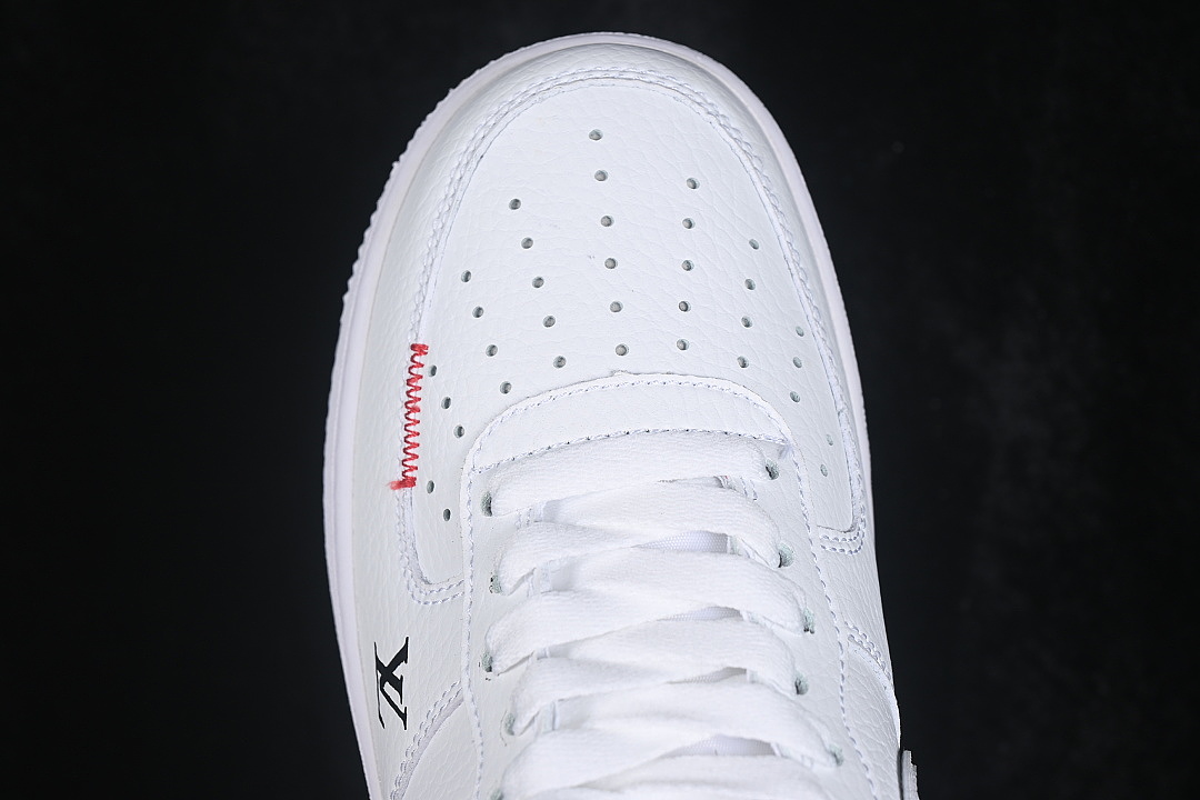 Nike [WY0655-109]-[AIR FORCE 1 07 LOW CASUAL SNEAKERS BLACK/WHITE]-[WOMAN:36-39]-[MAN:40-45] - Image 9