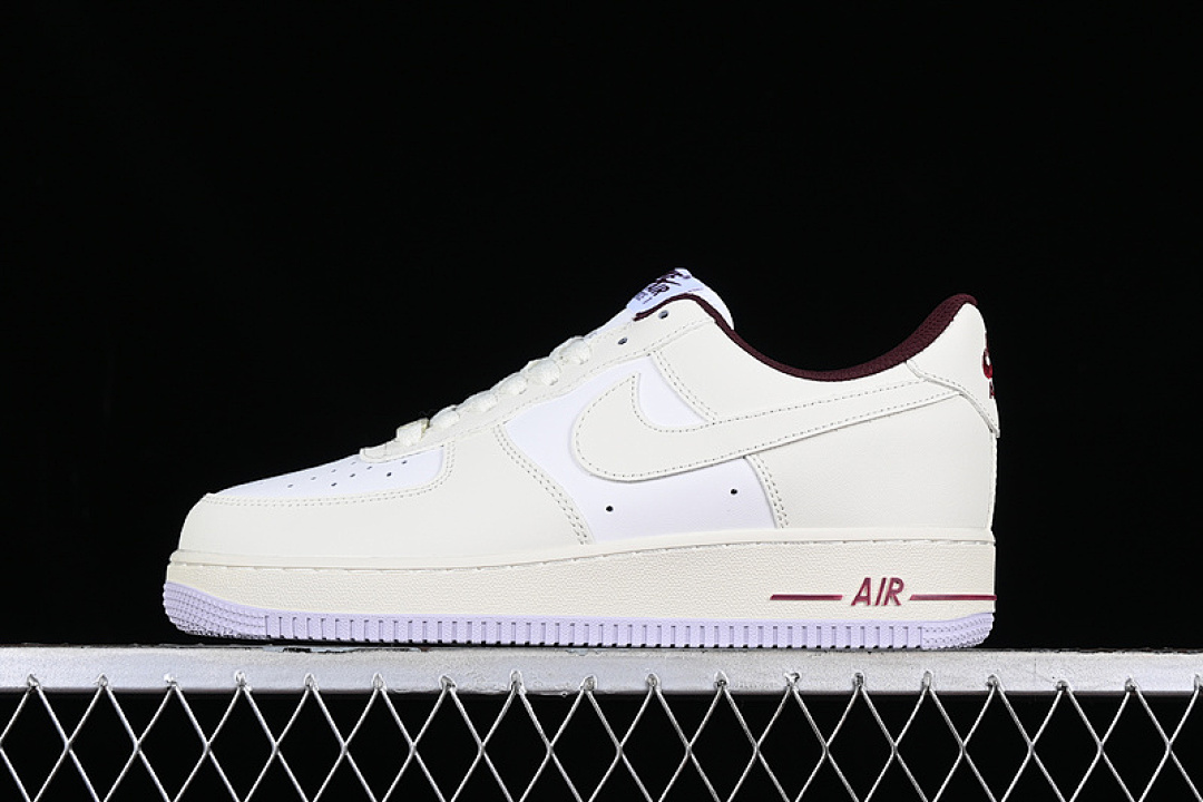 Nike [XC2351-011]-[AIR FORCE 1 07 LOW WHITE/BEIGE/RED]-[WOMAN:36-39]-[MAN:40-45], photo 1
