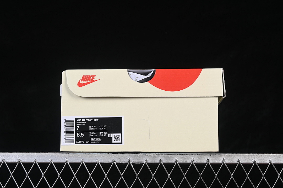 Nike [XL1979-124]-[AIR FORCE 1 07 LOW CASUAL SNEAKERS GREEN/WHITE]-[WOMAN:36-39]-[MAN:40-45] - Image 11