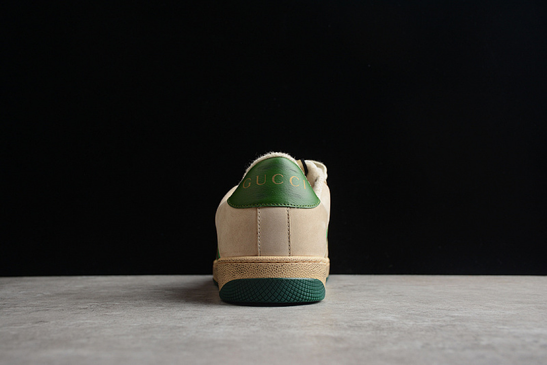 Gucci [GU*CCI SCREENER GG HIGH-TOP SNEAKER LIGHT BROWN/GREEN/RED-BEIGE]-[WOMAN:35-39]-[MAN:40-45] - Image 9