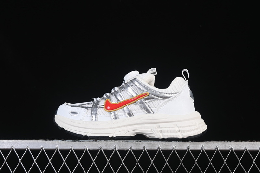 Nike [P-6000 WHITE/SILVER/RED]-[WOMAN:27-35], photo 1