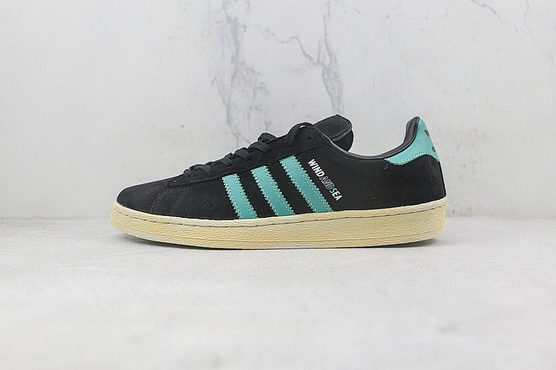 ATMOS X WIND AND SEA CAMPUS 80S CORE BLACK/BLUE/BEIGE · GX3952, photo 1