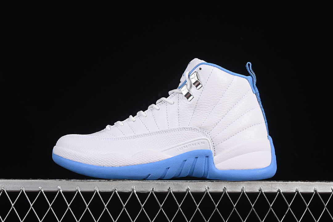 Jordan [CT8013-112]-[AIR JORDAN 12 RETRO WHITE UNIVERSITY BLUE WHITE/UNIVERSITY BLUE/METALLIC (SILVER]), photo 1