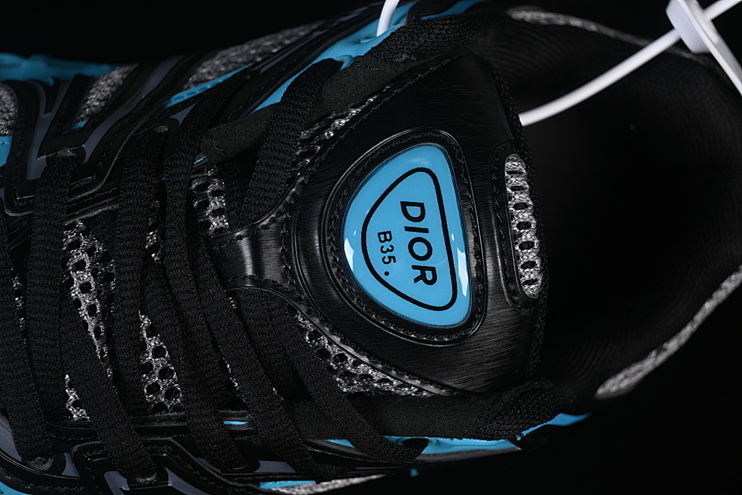 Dior [LOW-TOP CASUAL SPORTS SHOES BLUE/BLACK]-[WOMAN:36-39]-[MAN:40-46] - Image 9