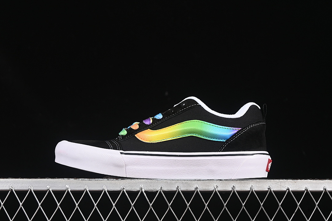Unbranded [VN0009QCB96]-[LOW-TOP RETRO CASUAL SHOES BLACK/WHITE]-[WOMAN:35-39]-[MAN:40-44], photo 1