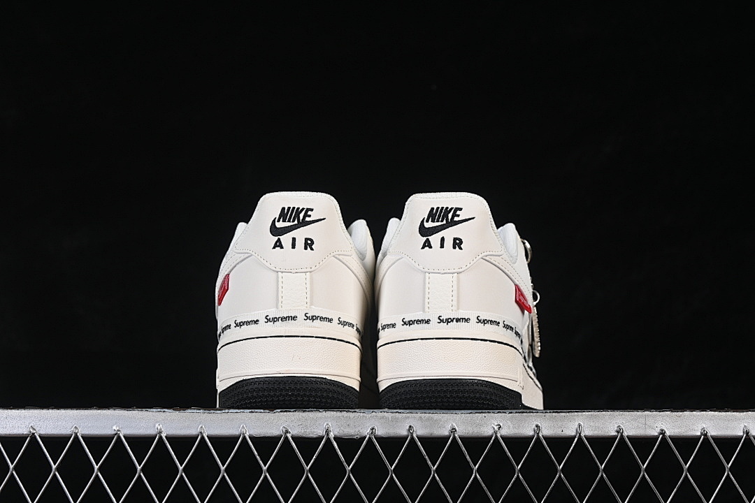 Nike [XX3168-222]-[AIR FORCE 1 07 LOW WHITE/BLACK]-[WOMAN:36-39]-[MAN:40-45] - Image 14
