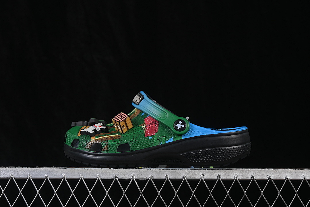 Crocs Crocs [CASUAL SLIP-ON SHOES GREEN/BLUE/GREEN]-[WOMAN:36-39]-[MAN:40-46], photo 1