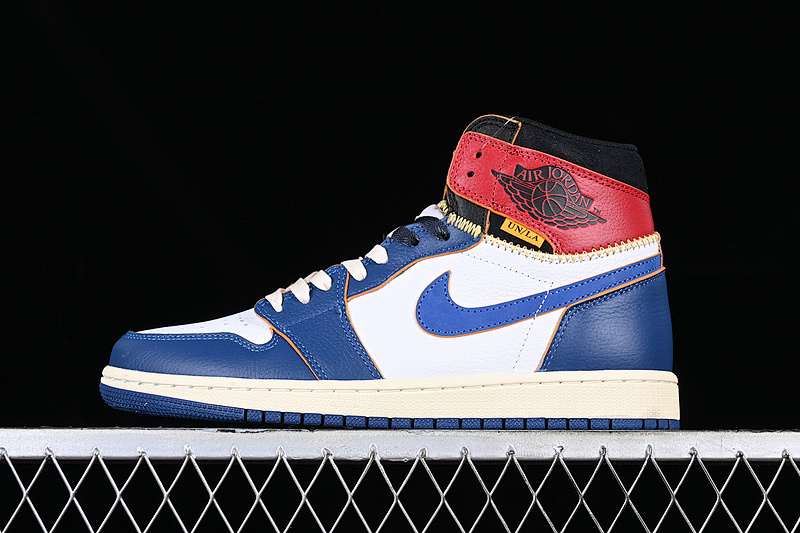 Jordan AIR Jordan 1 UNION WHITE/BLACK/RED/BLUE · BV1300-146, photo 1