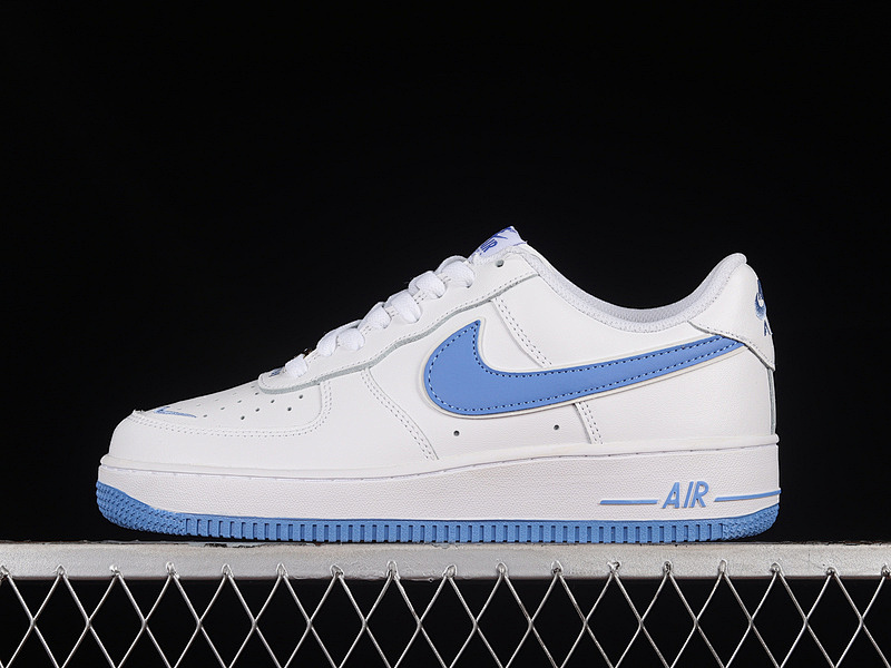 Nike Nike AIR FORCE 1 07 LOW WHITE/ROYALBLUE/BLUE · CV5696-965, photo 1