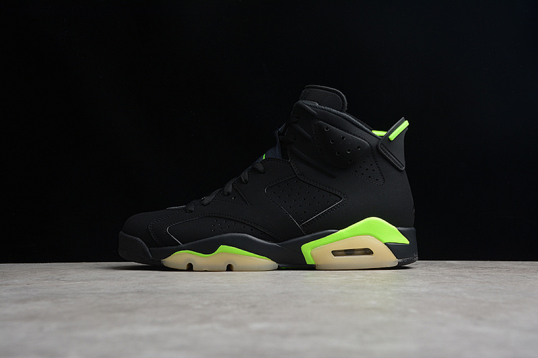Jordan [CT8529-003]-[AIR JORDAN 6 RETRO BLACK/BLACK/ELECTRIC GREEN]-[MAN:40-47.5], photo 1