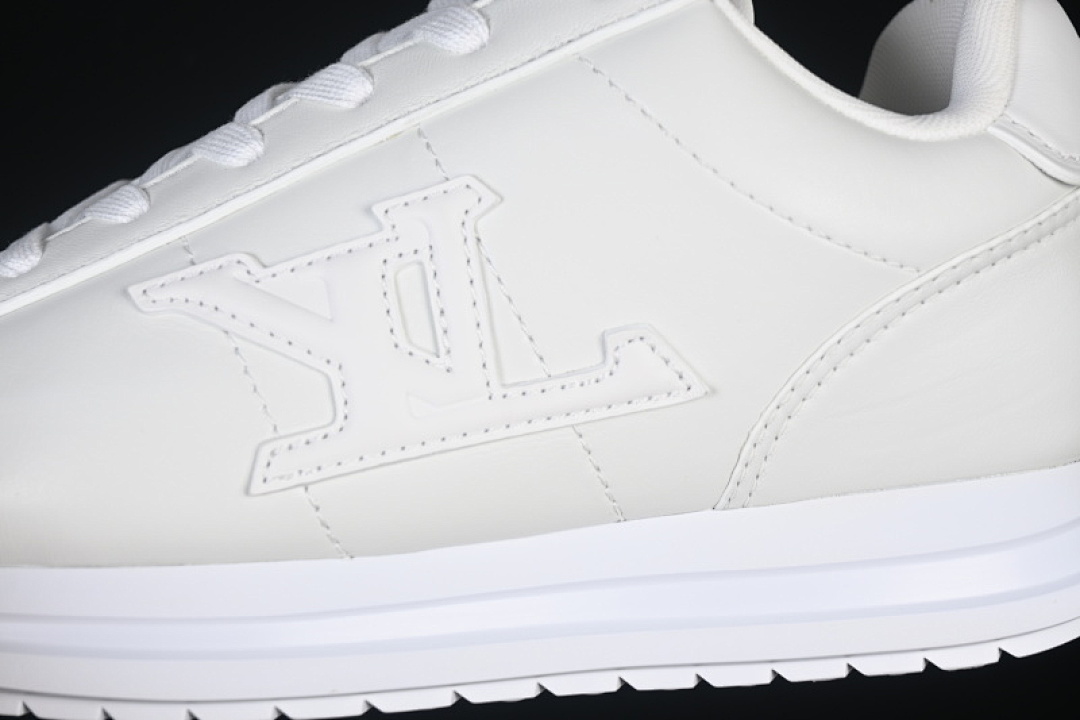 Louis Vuitton [1AIKDD]-[BUTTERSOFT LOW-TOP CASUAL SHOES WHITE/WHITE]-[WOMAN:39]-[MAN:40-46] - Image 8