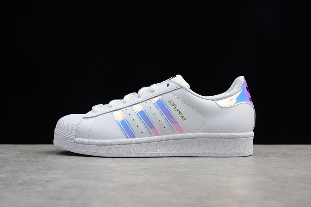 Adidas SUPERSTAR J FOOTWEAR WHITE/FOOTWEAR WHITE/METALLIC SILVER · AQ6278, photo 1