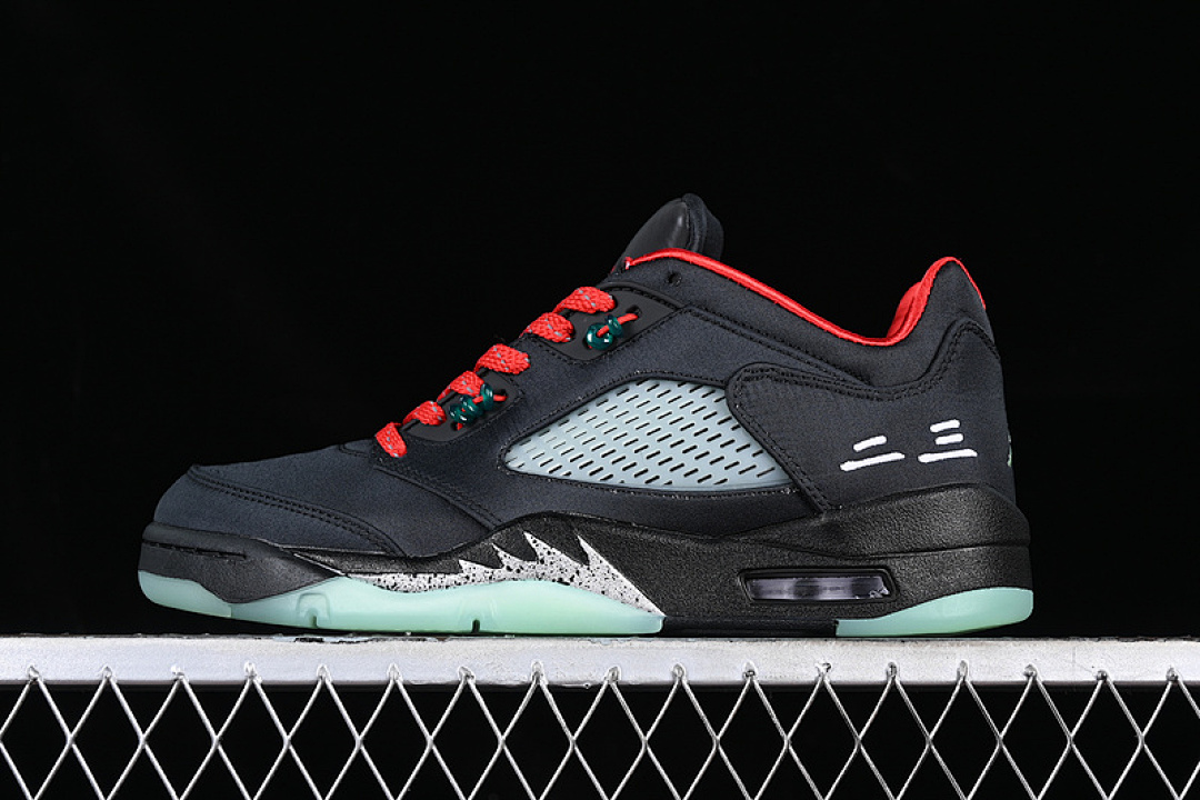 Jordan [DM4640-036]-[CLOT AIR JORDAN 5 RETRO LOW CNY BLACK/RED/GREEN]-[WOMAN:36-39]-[MAN:40-47.5], photo 1