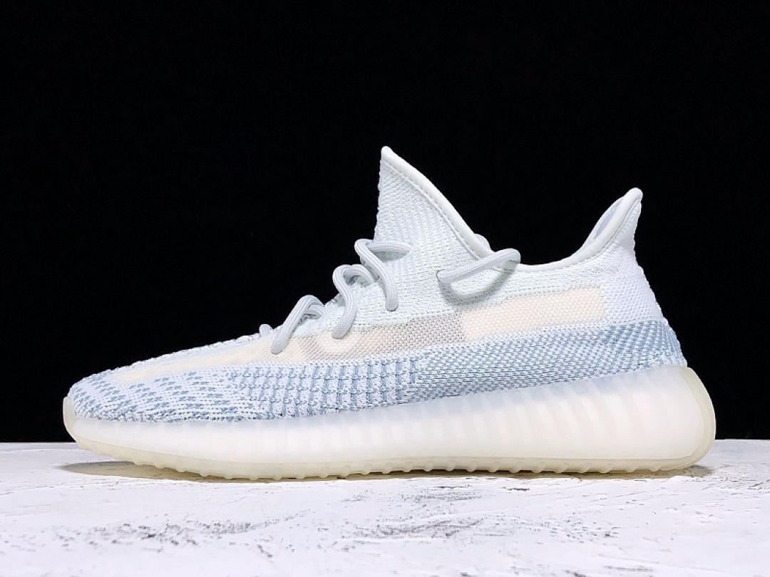 Adidas [FW3043]-[PK BASF YEEZY BOOST 350 V2 NON-REFLECTIVE CLOUD WHITE/CLOUD WHITE]-[UNISEX:36-47], photo 1