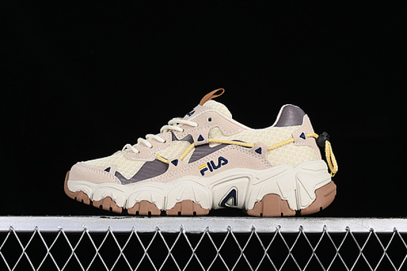 Fila Fila FUSION WHITE/GREY/BROWN/YELLOW · FS1RIB3103XBEG, photo 1