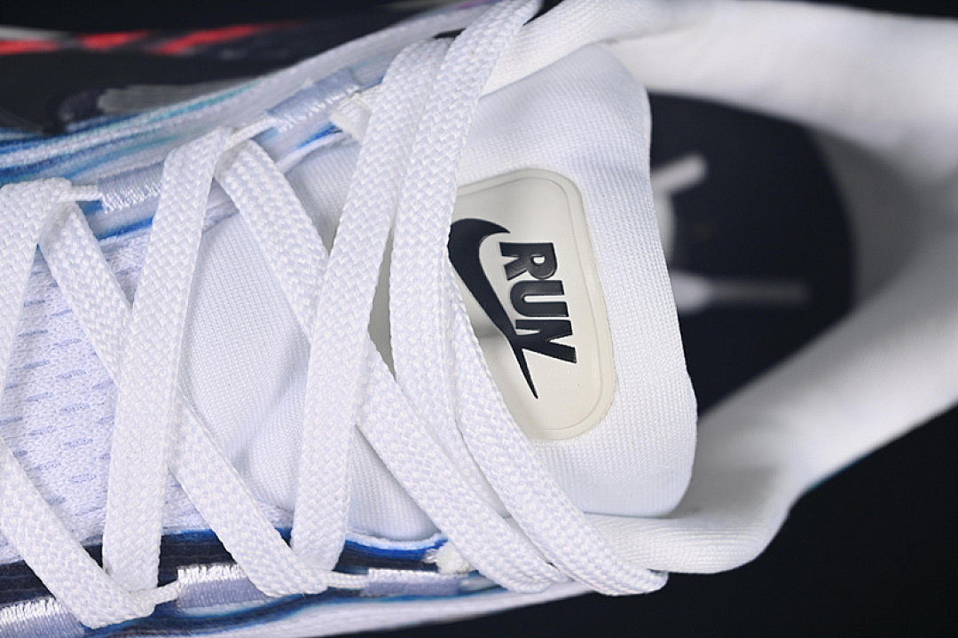 Nike [IB8164-999]-[AIR ZOOM VOMERO 18 WHITE/BLUE/BLACK]-[WOMAN:36-39]-[MAN:40-46] - Image 9