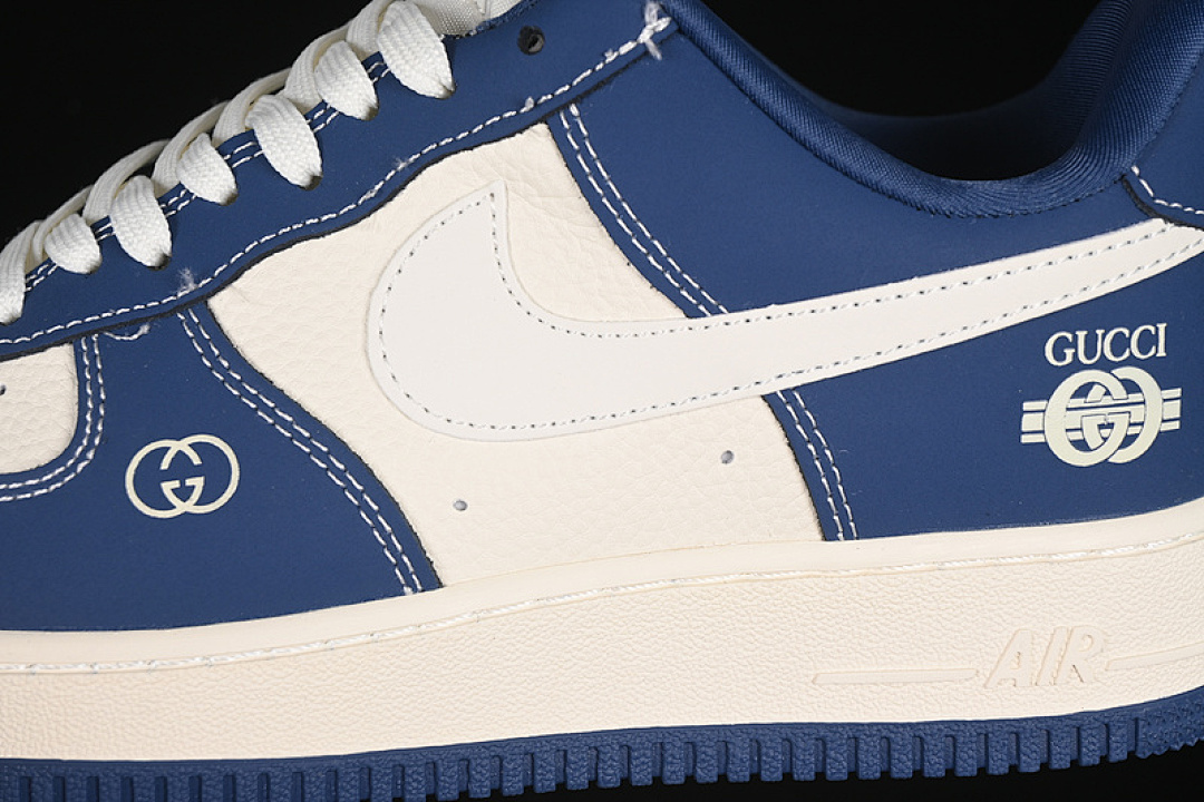 Nike [KK1988-085]-[AIR FORCE 1 07 LOW WHITE/BLUE]-[WOMAN:36-39]-[MAN:40-45] - Image 8