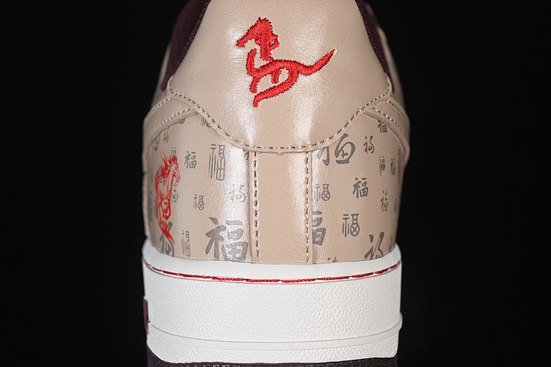 Nike [NH0601-501]-[AIR FORCE 1 07 LOW CASUAL SNEAKERS WHITE/PINK/BLACK]-[WOMAN:36-39]-[MAN:40-45] - Image 6