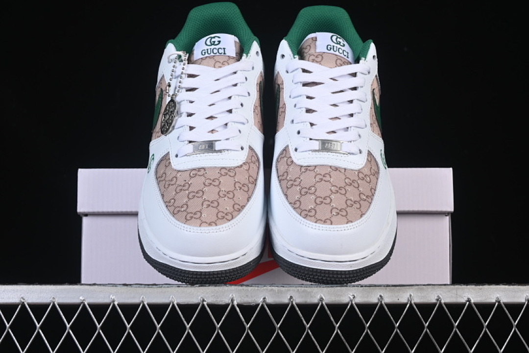 Nike [AH8462-004]-[AIR FORCE 1 07 LOW WHITE/BROWN/GREEN]-[WOMAN:36-39]-[MAN:40-45] - Image 13