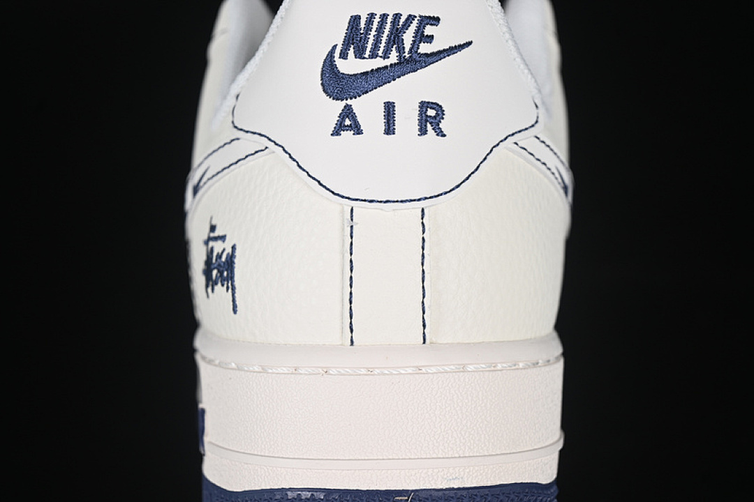 Nike [HH7518-063]-[AIR FORCE 1 07 LOW WHITE/BLUE]-[WOMAN:36-39]-[MAN:40-45] - Image 7
