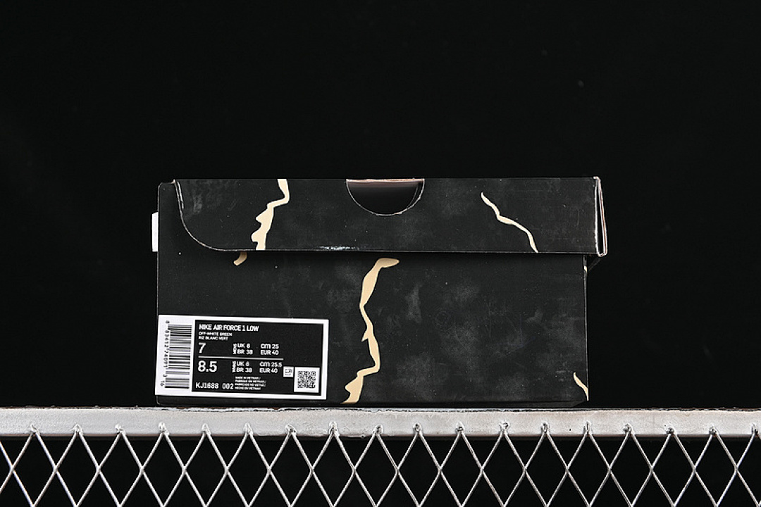 Nike [KJ1688-002]-[AIR FORCE 1 07 LOW GREY/GREEN]-[WOMAN:36-39]-[MAN:40-45] - Image 12
