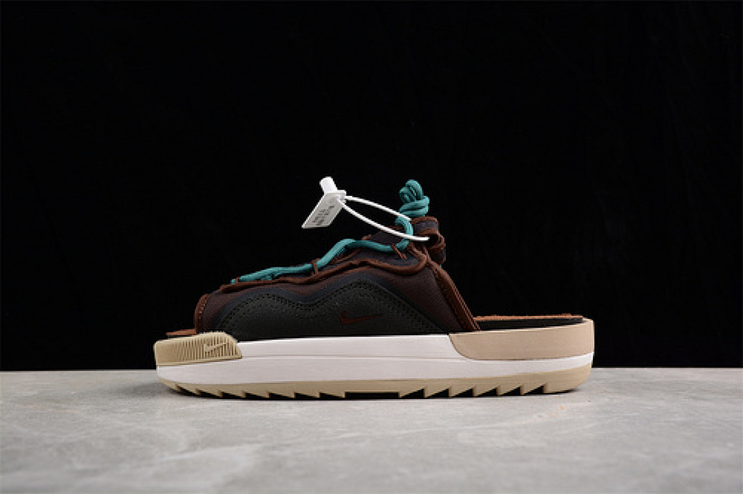 Nike [DJ6229-200]-[OFFLINE 2.0 SLIP-ON VELVET BROWN/NOBLE GREEN/LIGHT BONE/VELVET (BROWN]), photo 1