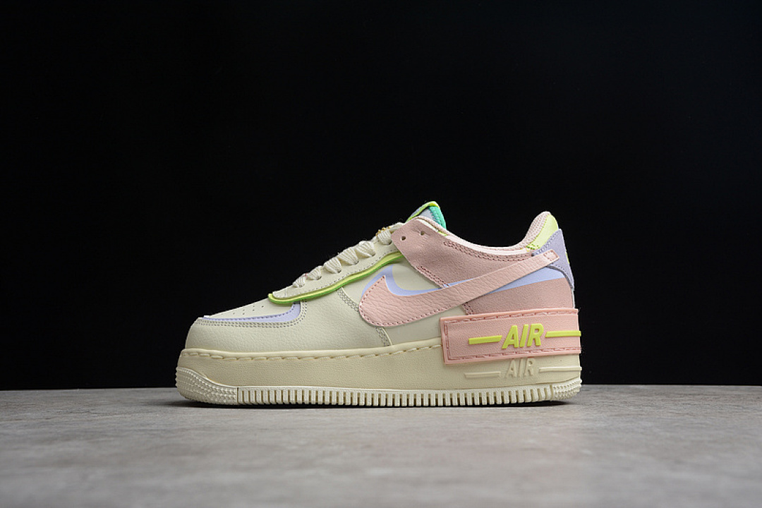 Nike [CI0919-700]-[AIR FORCE 1 SHADOW CASHMERE/PURE VIOLET/PINK OXFORD/PALE CORAL]-[WOMAN:36-39], photo 1