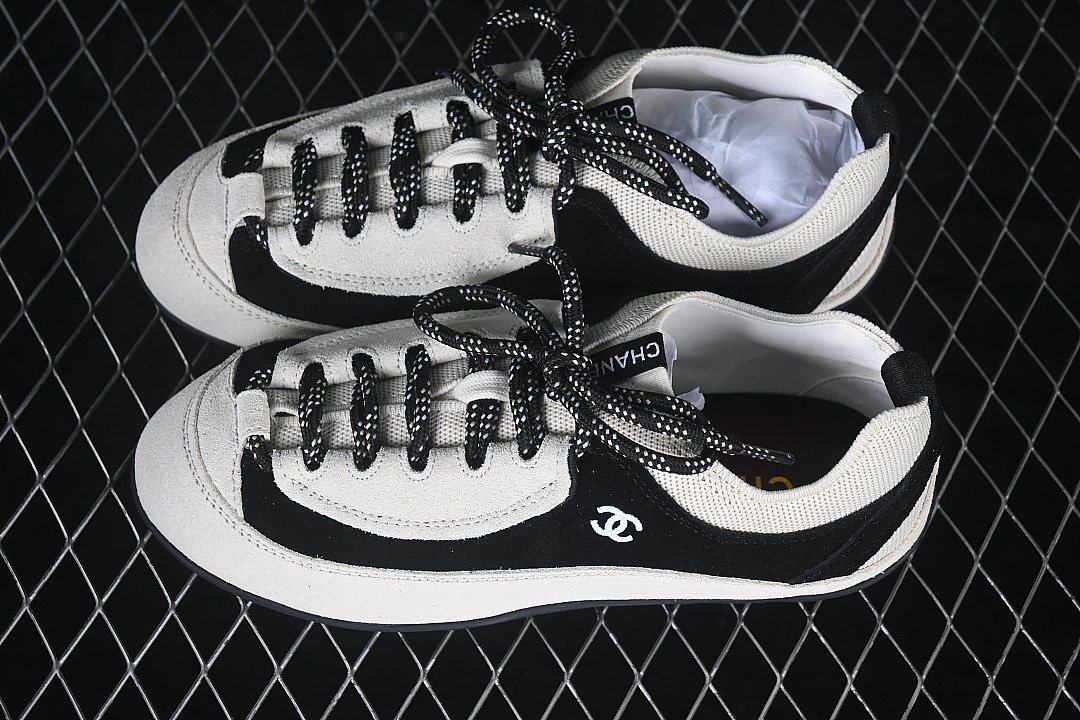 Chanel [G47413]-[26A RETRO COLOR BLOCKED CASUAL LIFE SHOES BLACK/WHITE]-[WOMAN:35-39]-[MAN:40] - Image 9