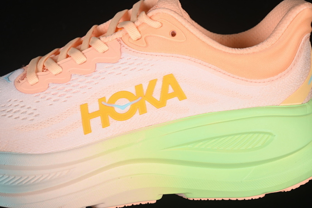 On Running [1162012 FSTP]-[HOKA ONE BONDI 9 GREEN/BLUE/ORANGE]-[WOMAN:36-41] - Image 8