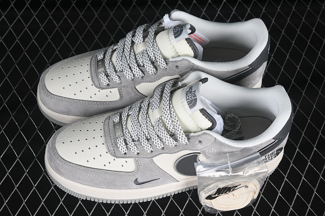 Nike [XZ6188-760]-[AIR FORCE 1 07 LOW WHITE/GREY]-[WOMAN:36-39]-[MAN:40-45] - Image 11