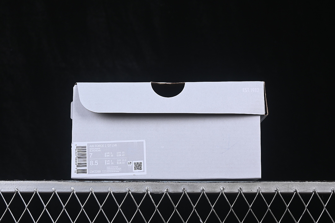 Nike [CW2288-111]-[AIR FORCE 1 07 LOW CASUAL SNEAKERS WHITE/BLACK]-[WOMAN:36-39]-[MAN:40-45] - Image 11