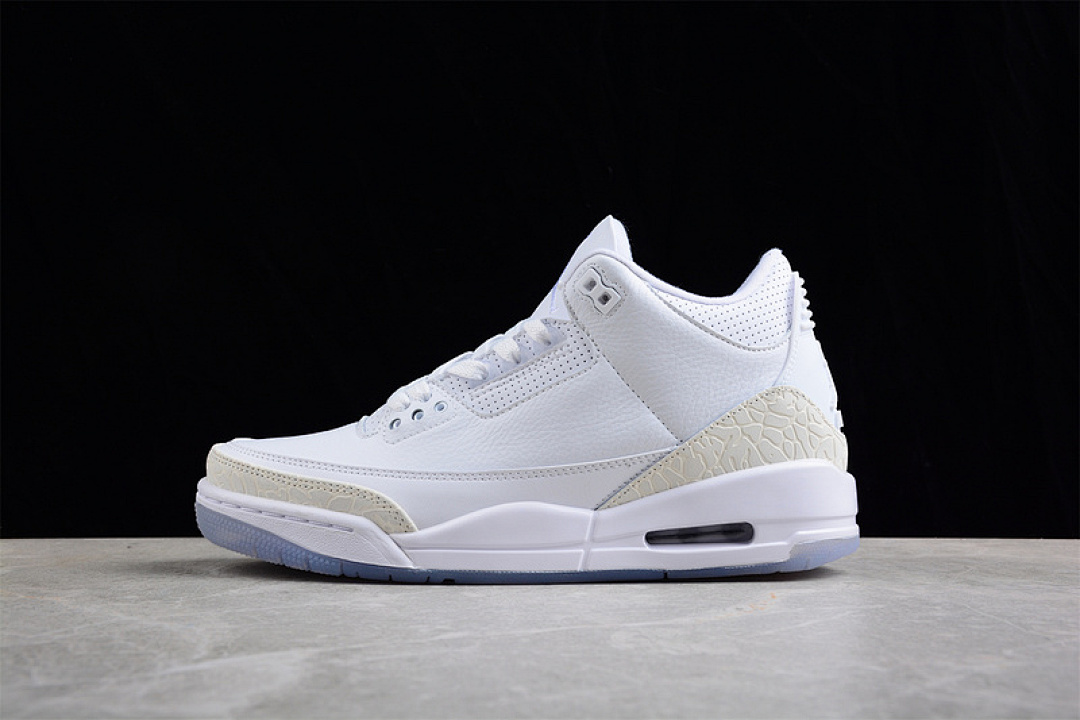 Jordan AIR Jordan 3 RETRO WHITE/WHITE-WHITE · 136064-111, photo 1