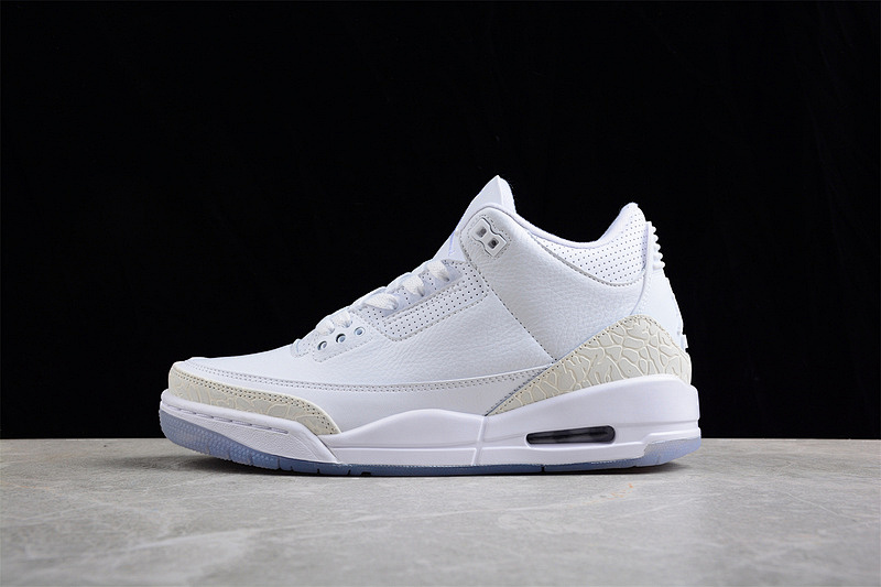 Jordan AIR Jordan 3 RETRO WHITE/WHITE-WHITE · 136064-111, photo 1