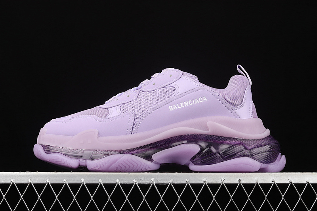 Purple Balenciaga TRIPLE S 3.0 SNEAKERS LIGHT PURPLE/LIGHT PURPLE/WHITE · W2GA15890, photo 1