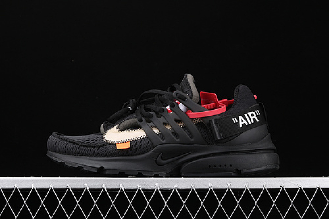 Off-White Off-White GET AIR PRESTO X OW 2018 BLACK/WHITE-CONE · AA3830-002, photo 1