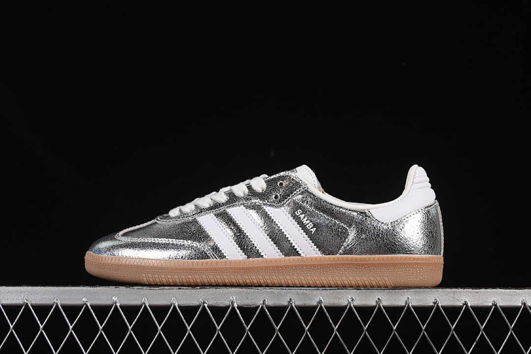 Adidas [JR0035]-[SAMBA OG SILVER METALLIC/FOOTWEAR WHITE/CORE WHITE]-[WOMAN:36-39]-[MAN:40-45], photo 1