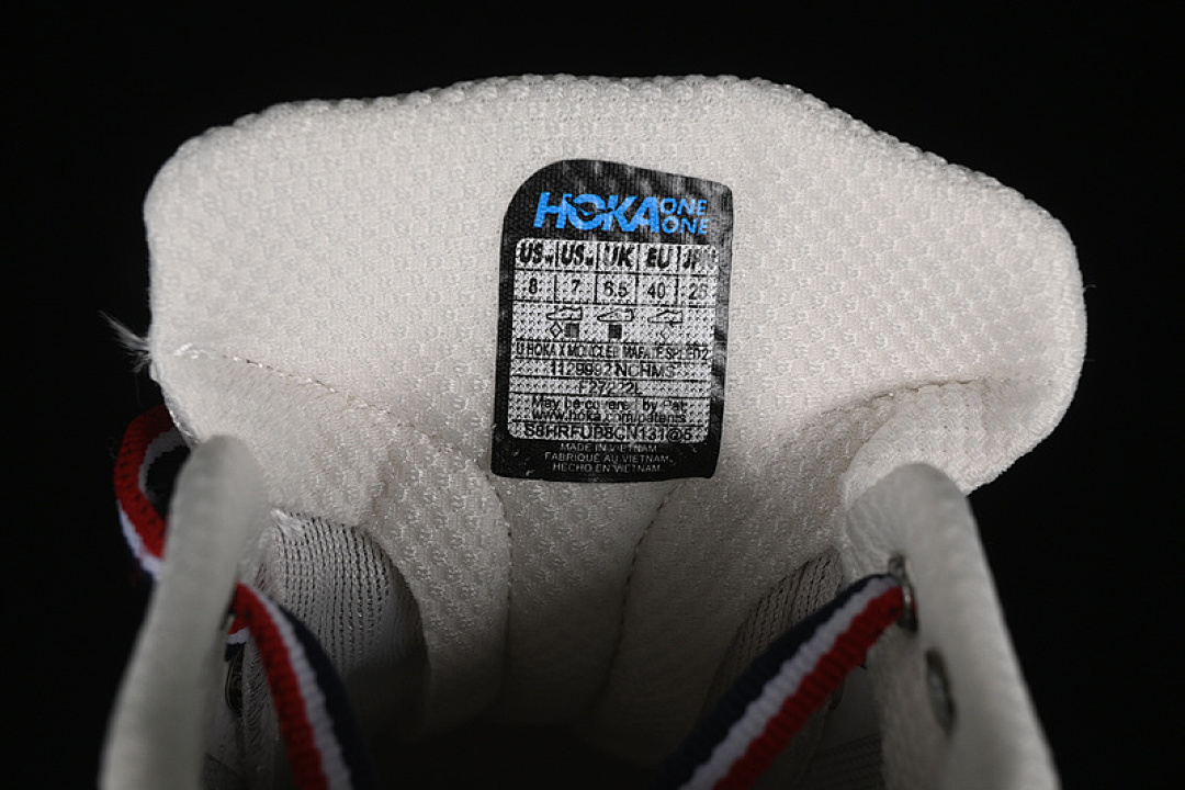 Hoka [1129992 NCHMS]-[MONCLER X HOKA MAFATE SPEED 2 WHITE/RED/BLUE/SILVER]-[WOMAN:36-39]-[MAN:40-45] - Image 6