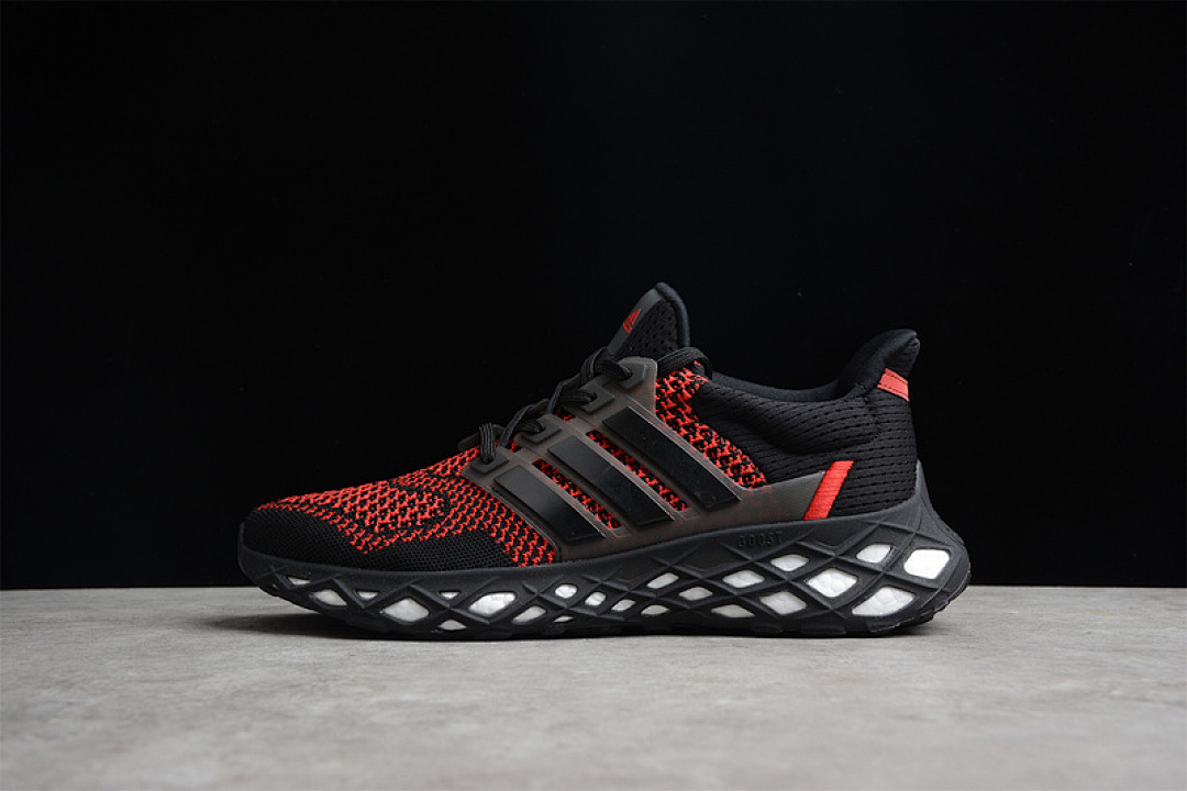 Unbranded [GY8091]-[ULTRA BOOST WEB DNA CORE BLACK/CORE BLACK/RED]-[MAN:40-46], photo 1