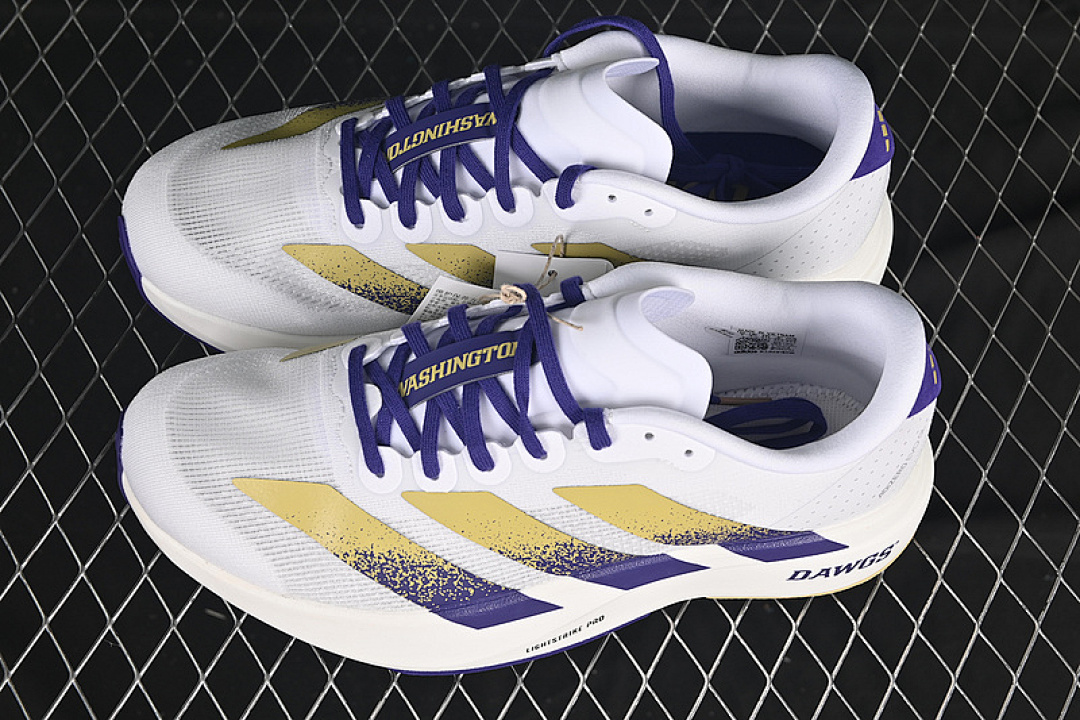 Adidas [JQ4578]-[ADIZERO EVO SL WHITE/PURPLE/YELLOW]-[MAN:39-45] - Image 11