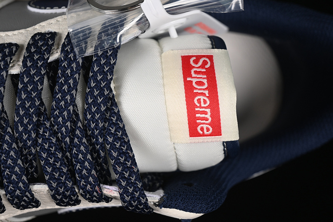 Nike [HH7518-054]-[AIR FORCE 1 07 LOW SUPREME WHITE/GREY/BLUE]-[WOMAN:36-39]-[MAN:40-45] - Image 9
