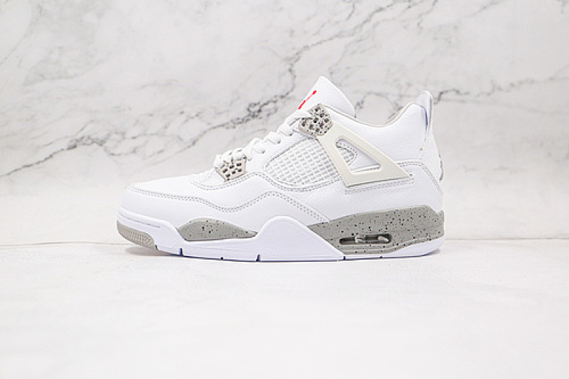Jordan AIR Jordan 4 RETRO WHITE OREO WHITE/TECH GREY/BLACK/FIRE RED · CT8527-100, photo 1
