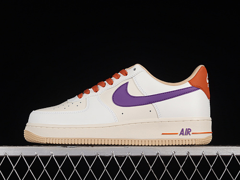 Nike Nike AIR FORCE 1 07 LOW PURPLE CABBAGE WHITE/RED/PURPLE · YY3188-102, photo 1