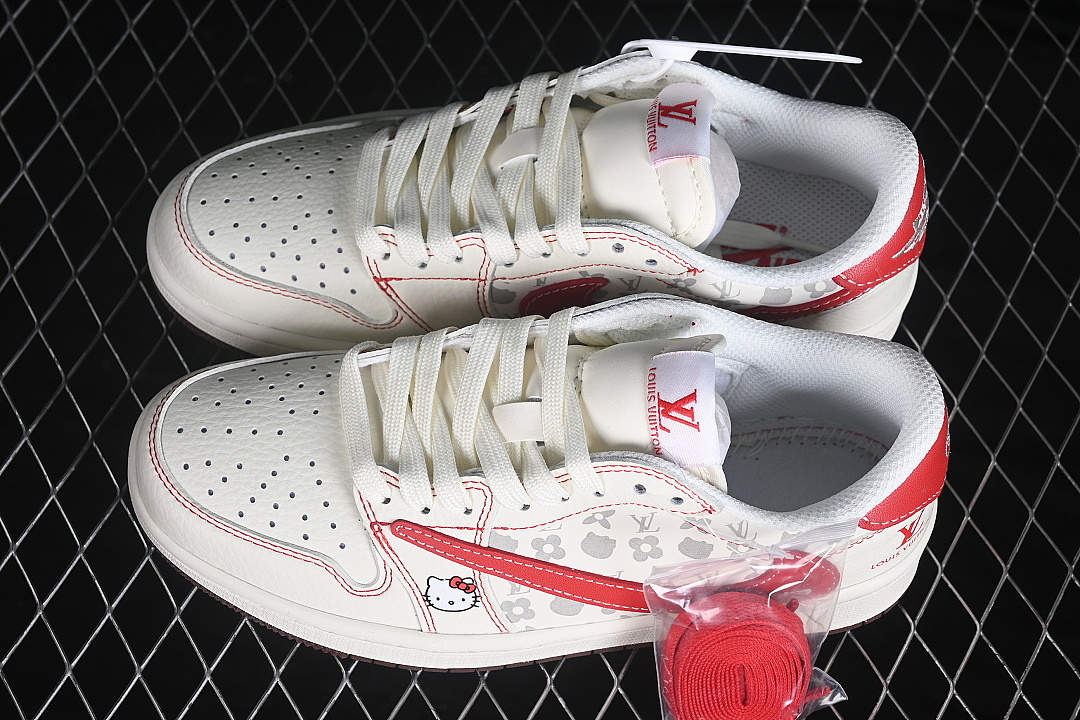 Jordan [HF0591-001]-[AIR JORDAN 1 LOW OG SP WHITE/RED/WHITE]-[WOMAN:36-39]-[MAN:40-45] - Image 3