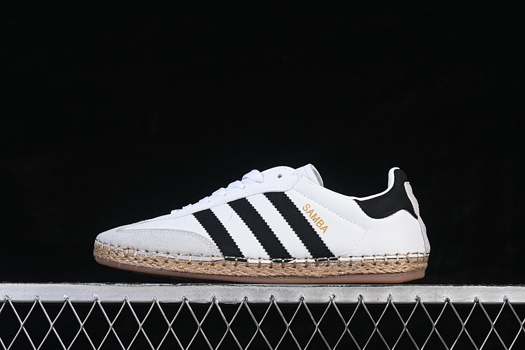 Unbranded [KJ0274]-[ORIGINALS GAZELLE CLOVER RETRO CASUAL SNEAKERS BLACK/WHITE]-[WOMAN:36-39]-[MAN:40-45], photo 1