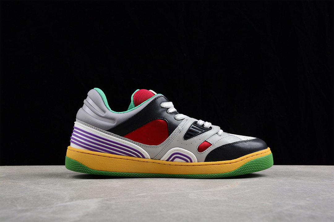 Gucci [GU*CCI BASKET LOW-TO SNEAKER MULTI-COLOR/BLACK]-[WOMAN:35-39]-[MAN:40-45] - Image 12